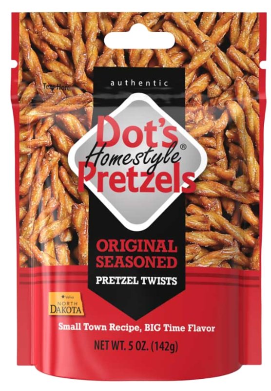 Dot's Homestyle Pretzels 0008 Pretzel, Stick, Original, 5 oz Bag, Pack of 10
