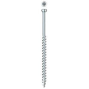 GRK Fasteners FIN/Trim 17720 Screw, #8 Thread, 1-1/4 in L, Trim Head, Star Drive, Steel, 100 PK