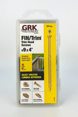 SCREW FIN/TRIM 9X4IN