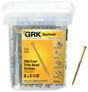 GRK Fasteners FIN/Trim 115734 Finishing Screw, #8 Thread, 3-1/8 in L, Trim Head, Star Drive, Steel, Climatek-Coated