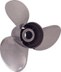 Solas Rubex NS3 Stainless Steel Interchangeable Hub 3-Blade Propeller, RH, 3-1/4″ Gearcase, 11 x 15