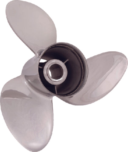 Solas 9551-139-19 Rubex HR3 Stainless Steel Interchangeable Hub 3-Blade Propeller, 4-1/4″ Gearcase, RH 13-7/8 x 19