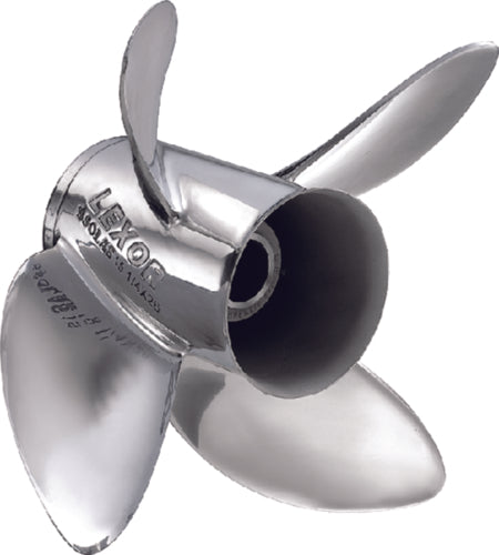 Solas 9574-153-22 Rubex L4 Stainless Steel Interchangeable Hub 4-Blade Propeller