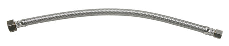 Fluidmaster B1F16 Water Supply Connector, 3/8 in Inlet, Compression Inlet, 1/2 in Outlet, FIP Outlet, 16 in L