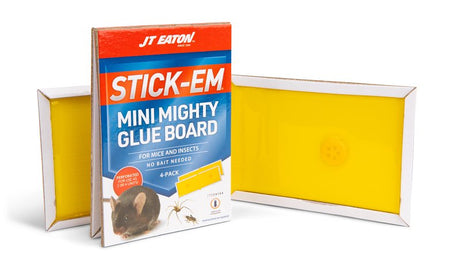 J.T. Eaton STICK-EM 154 Mini Mighty Glue Board, Glue Locking