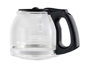 Sunbeam PLD12-RB Coffee Decanter, 12 Cup Capacity, Glass, Black