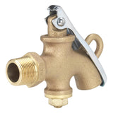 Homewerks Lockable 3/4 in. MIP X 3/4 in. Bronze Drum & Barrel Faucet