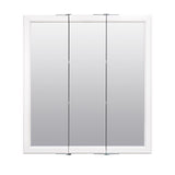 Zenna Home 26 in. H X 24 in. W X 4.5 in. D Rectangle Medicine Cabinet