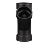 Charlotte Pipe 1-1/2 in. Hub X 1-1/2 in. D Hub ABS Double Wye