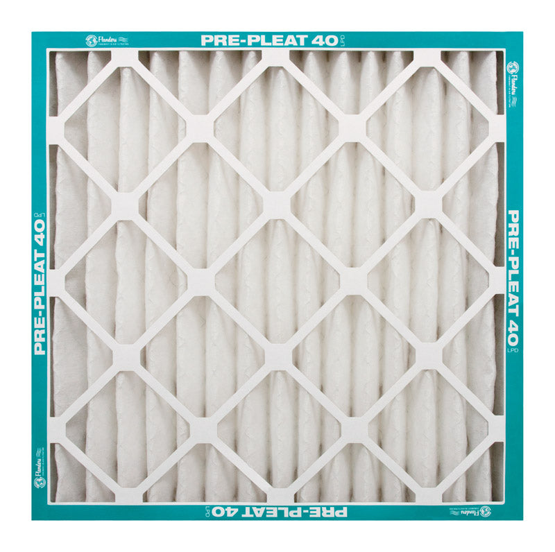 Flanders Pre-Pleat 24 in. W X 24 in. H X 4 in. D Synthetic 8 MERV Pleated Air Filter 1 pk, Pack of 6