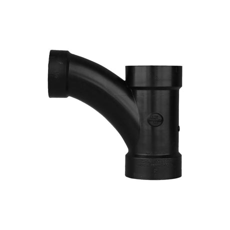 Charlotte Pipe 2 in. Hub X 2 in. D Hub ABS Wye