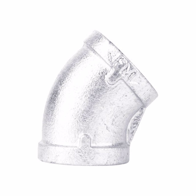STZ Industries 1/4 in. FIP each X 1/4 in. D FIP Galvanized Malleable Iron 45 Degree Elbow