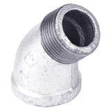 STZ Industries 1/4 in. FIP each X 1/4 in. D MIP Galvanized Malleable Iron 45 degree Street Elbow