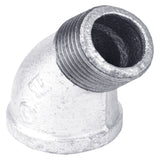 STZ Industries 1-1/4 in. FIP X 1-1/4 in. D MIP Galvanized Malleable Iron 45 degree Street Elbow