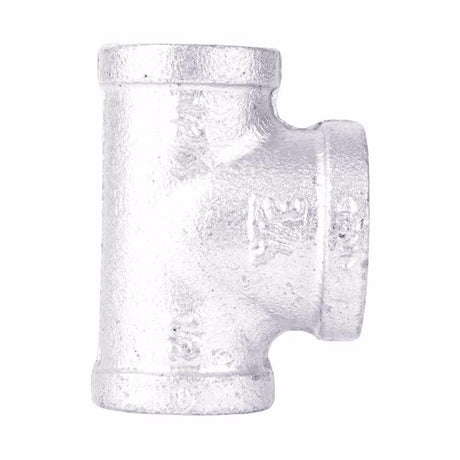 STZ Industries 1/2 in. FIP each X 1/2 in. D FIP FIP Galvanized Malleable Iron Reducing Tee
