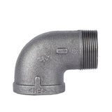 STZ Industries 1-1/2 in. MIP each X 1-1/2 in. D FIP Black Malleable Iron 90 Degree Street Elbow