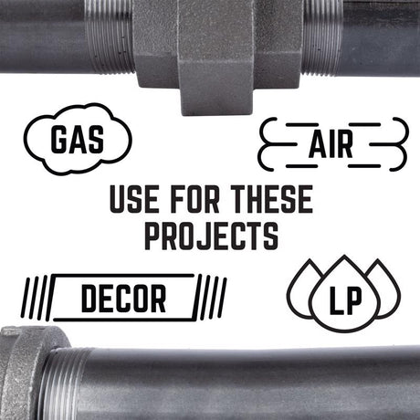 STZ Industries 2 in. FIP each X 2 in. D MIP Black Malleable Iron 90 Degree Street Elbow