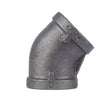 STZ Industries 1/4 in. FIP each X 1/4 in. D FIP Black Malleable Iron 45 Degree Elbow