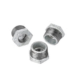STZ Industries 1 in. MIP each X 1/2 in. D FIP Galvanized Malleable Iron Hex Bushing