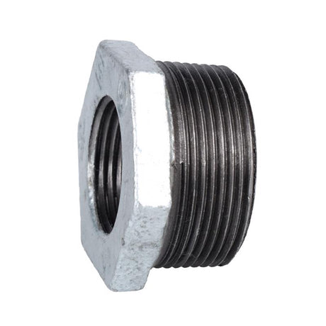 STZ Industries 1-1/2 in. MIP each X 1 in. D FIP Galvanized Malleable Iron Hex Bushing