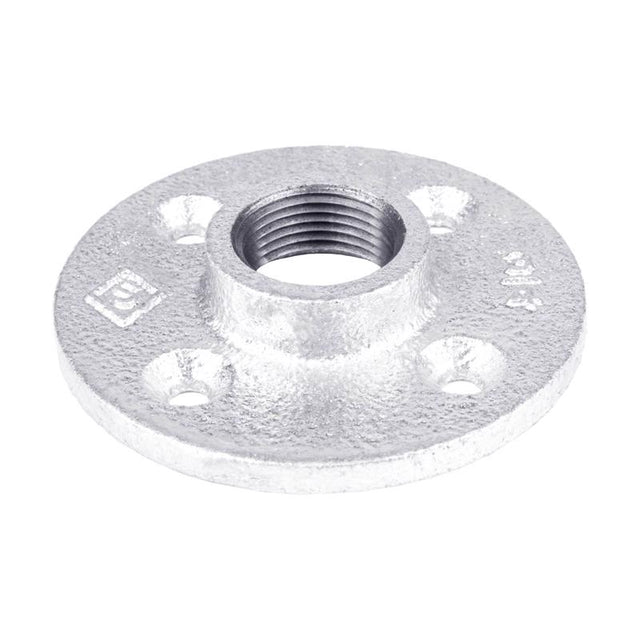 STZ Industries 3/4 in. FIP each Galvanized Malleable Iron Floor Flange, Pack of 5