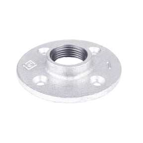 STZ Industries 1 in. FIP each Galvanized Malleable Iron Floor Flange, Pack of 5
