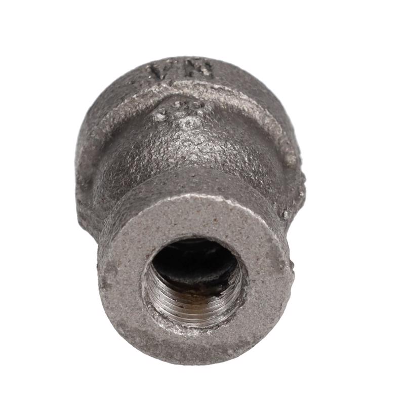 STZ Industries 1/4 in. FIP each X 1/8 in. D FIP Black Malleable Iron Reducing Coupling