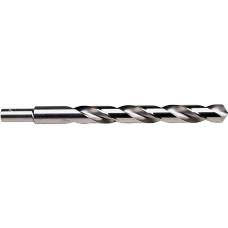 Irwin 73832ZR Jobber Drill Bit, 1/2 in Dia, 6 in OAL, Spiral Flute, 2-Flute, 1/2 in Dia Shank, Reduced Shank
