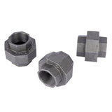 STZ Industries 1-1/4 in. FIP each X 1-1/4 in. D FIP Black Malleable Iron Union