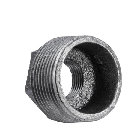 STZ Industries 1-1/4 in. MIP each X 1/2 in. D FIP Black Malleable Iron Hex Bushing