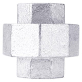STZ Industries 1/4 in. FIP each X 1/4 in. D FIP Galvanized Malleable Iron Union