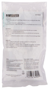 ProSource H20-B022-PS Light-Duty Hinge Pin Door Stop, 2-1/4 in Projection, Die-Cast Zinc & Plastic, Chrome