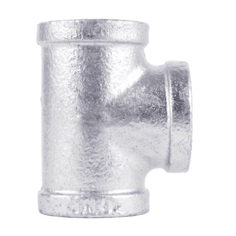 STZ Industries 1/8 in. FIP each X 1/8 in. D FIP 1/8 in. D FIP Galvanized Malleable Iron Tee