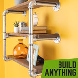 STZ Industries 1/8 in. FIP each X 1/8 in. D FIP 1/8 in. D FIP Galvanized Malleable Iron Tee