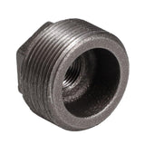 STZ Industries 1-1/2 in. MIP each X 1/2 in. D FIP Black Malleable Iron Hex Bushing