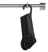 Oxo 11110801 Measuring Spoon Set, Plastic, Black