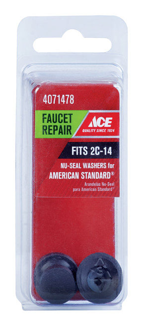 Ace 9/16 in. D Rubber Cadet Washer 2 pk