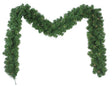 Puleo Asia Limited 333-4041-G9/10 Pre-Lit Western Hemlock Garland, 200 Tips, B/O, 9 ft, Pack of 6