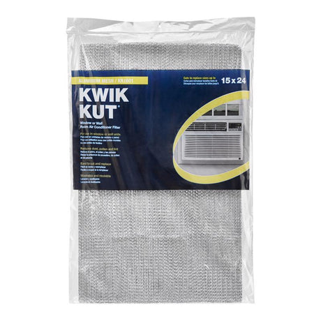 NaturalAire 15 in. W X 24 in. H X 1/4 in. Aluminum 4 MERV Air Conditioner Filter 1 pk, Pack of 24
