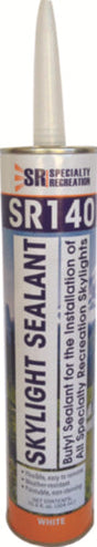 Specialty Recreation SR140BX Skylight Sealant, 10.3 oz., 6/pk