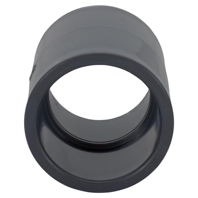 Charlotte Pipe Schedule 80 1 in. Slip X 1 in. D Slip PVC Coupling 1 pk