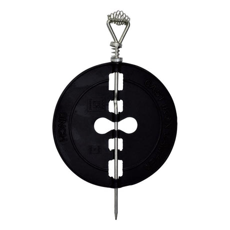 Imperial 8 in. D Cast Iron Damper