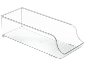 iDESIGN 70930 Soda Can Organizer, 5-1/2 in L, 13-3/4 in W, 4 in H, Plastic, Clear, Pack of 6