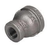 STZ Industries 1/2 in. FIP each X 1/4 in. D FIP Black Malleable Iron Reducing Coupling