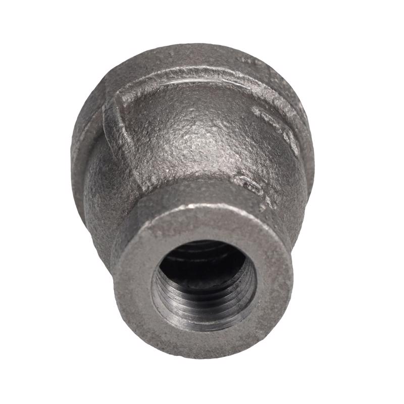 STZ Industries 1/2 in. FIP each X 1/4 in. D FIP Black Malleable Iron Reducing Coupling