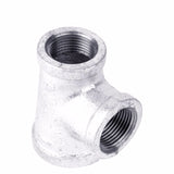 STZ Industries 3/4 in. FIP each X 3/4 in. D FIP 1 in. D FIP Galvanized Malleable Iron Reducing Tee