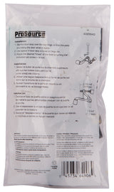 ProSource H20-B031-PS Heavy-Duty Hinge Pin Door Stop, 2-3/4 in Projection, Die-Cast Zinc & Plastic, Antique Brass