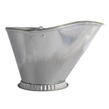 Imperial Silver Galvanized Steel Coal Hod, Pack of 6