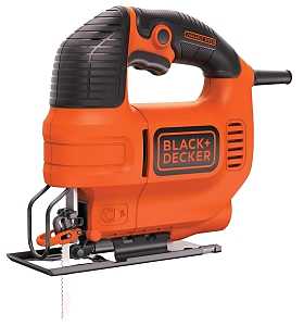 Black+Decker BDEJS300C Jig Saw, 4.5 A, 3/4 in Cutting Capacity, 3/4 in L Stroke, 3000 spm