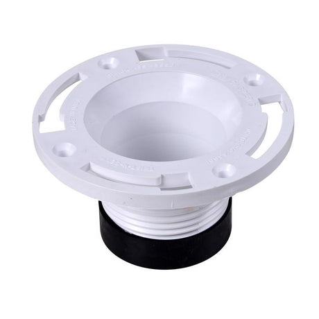 Oatey Twist-N-Set PVC Closet Flange, Pack of 2